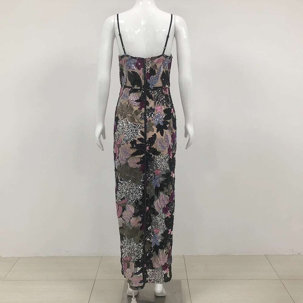 Sequin Ball Gown Stylish Wer Bodycon Maxi Dress Evening Dresses Women Lady Elegant