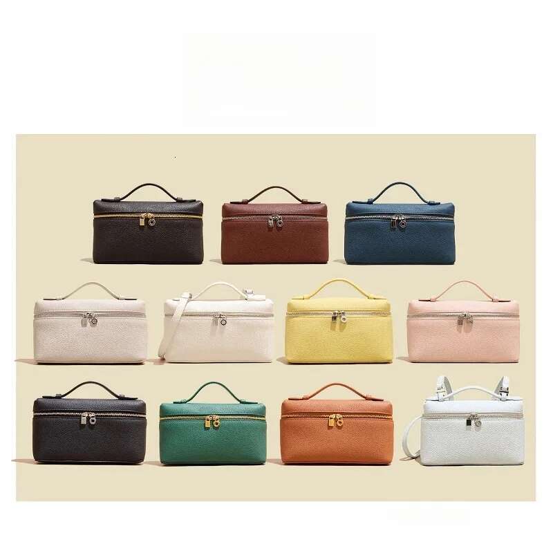 2025 New Light Texture Shoulder Soft Hand-Held Crossbody Handbag Makeup Bag Women's Underarm Commuter Bags