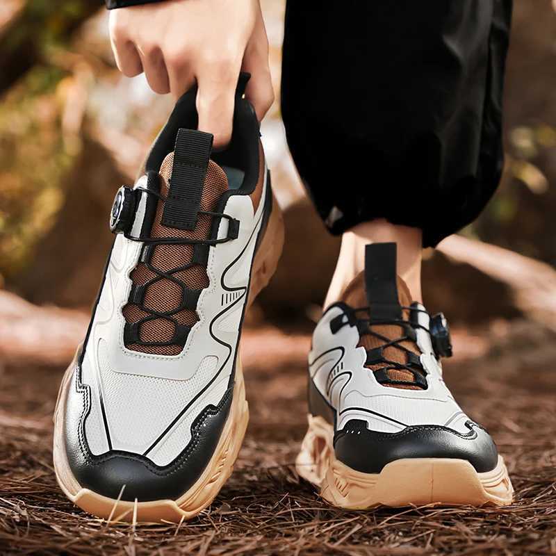 Mens rotating shoes sports shoes Four Seasons new breathable soft soled comfortable outdoor running shoes casual sports shoesXJ250324