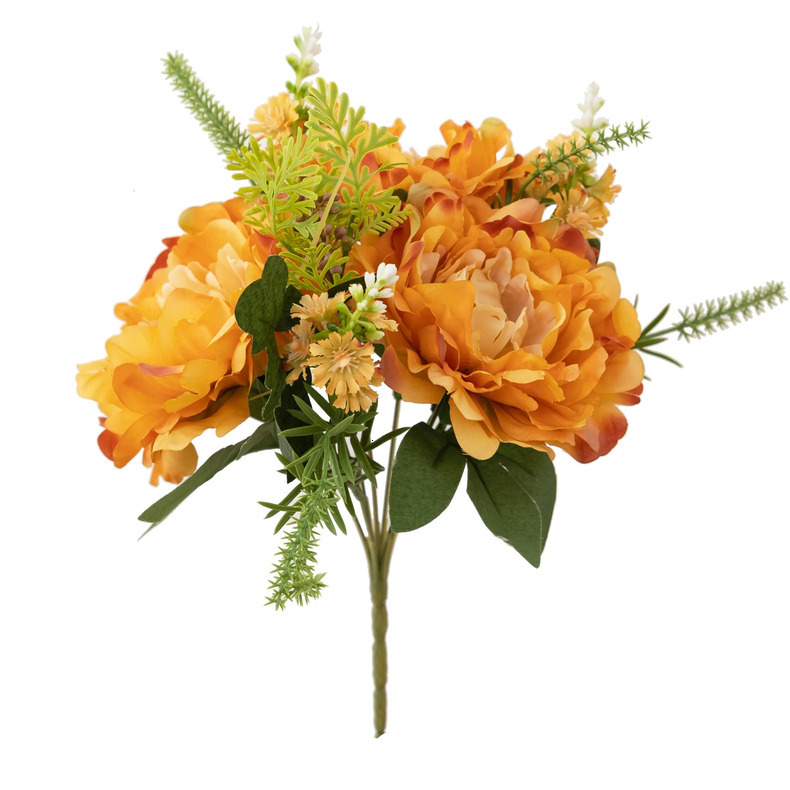 silk fake wers light table living p simulation wer arrangement bouquet beautiful