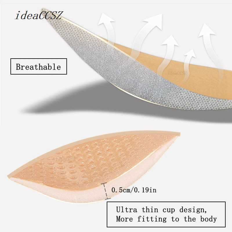 Sexy invisible push up womens self-adhesive silicone front buckle adhesive bra strapless underwearXJ250324