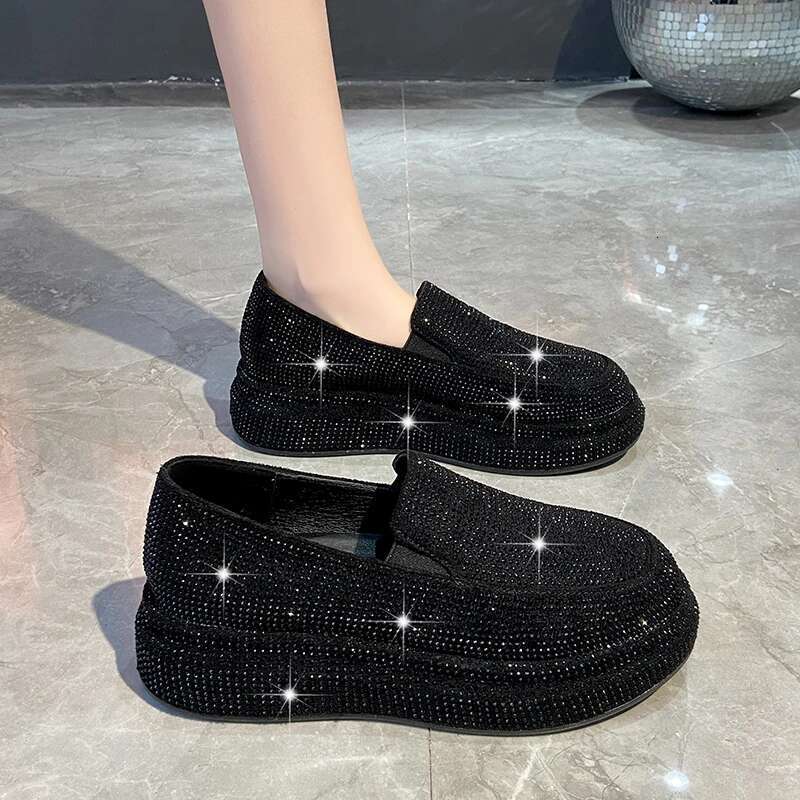 Women Casual Shoes New Trend Thick Bottom Breathable Sneakers Women's Sports Shoe Rhie Flat White Platform Size 35-40