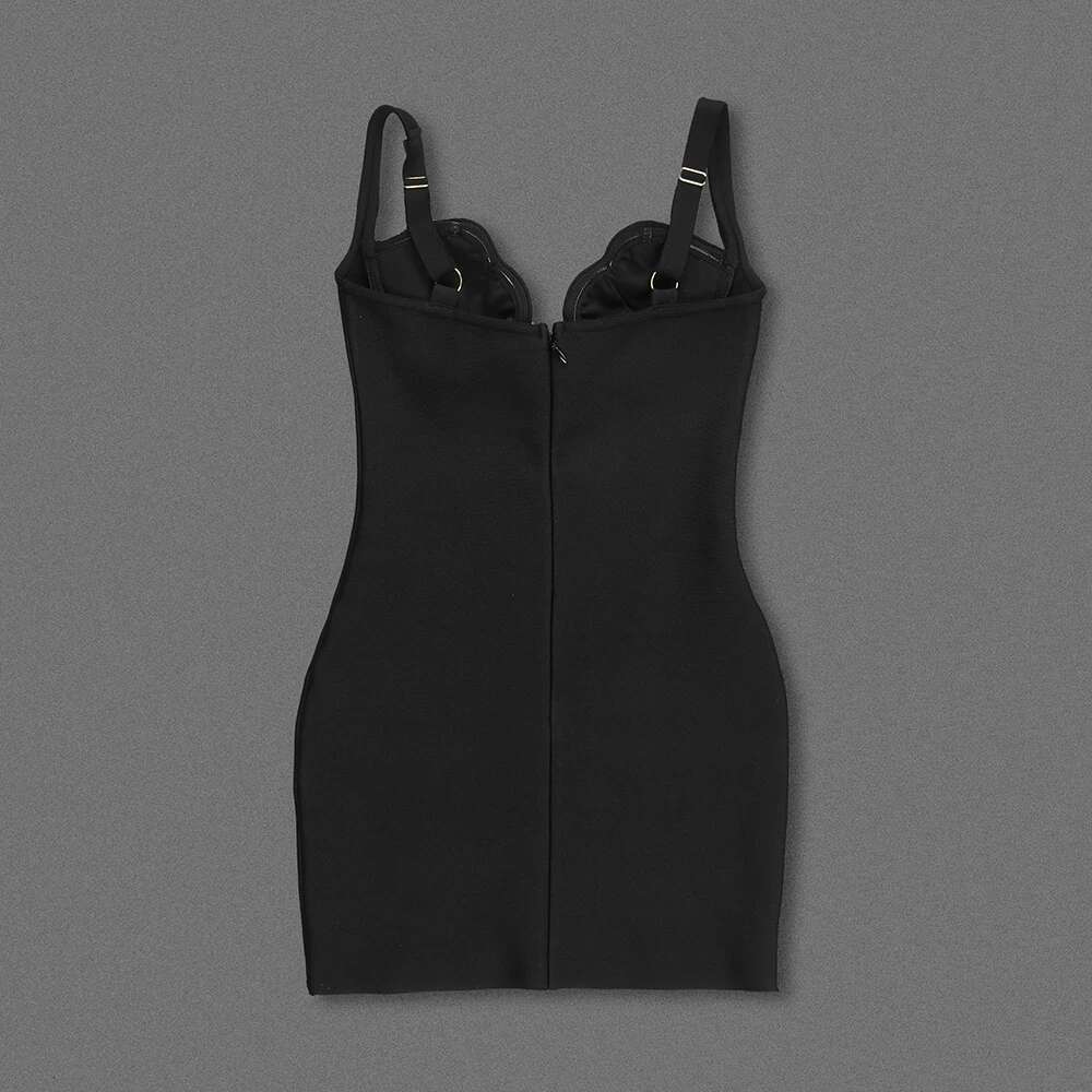 New Design Sexy Nightclub Party Suspender Bodycon Bandage Women's Mini Dresses