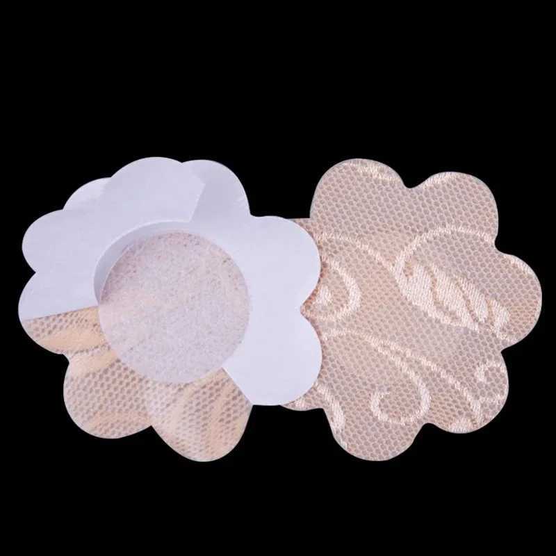 10 pieces of invisible womens sexy lace breast lifting tape covered with Nipple stickers on bras and chest stickersXJ250324