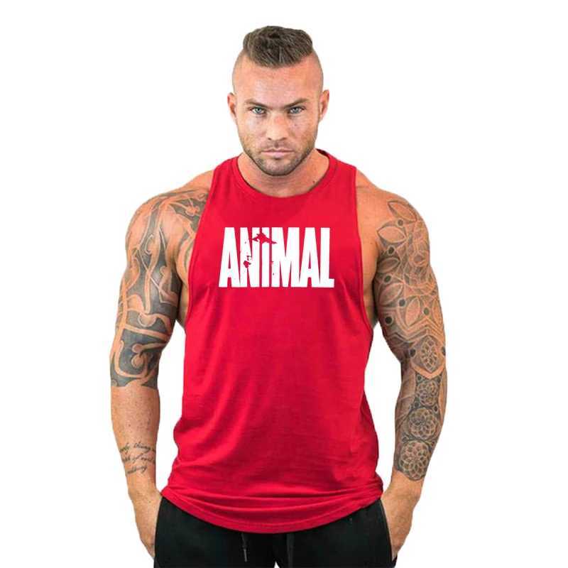 New gym vest summer brand cotton sleeveless shirt casual fashion fitness striped vest mens fitness clothing M-XXL X250324