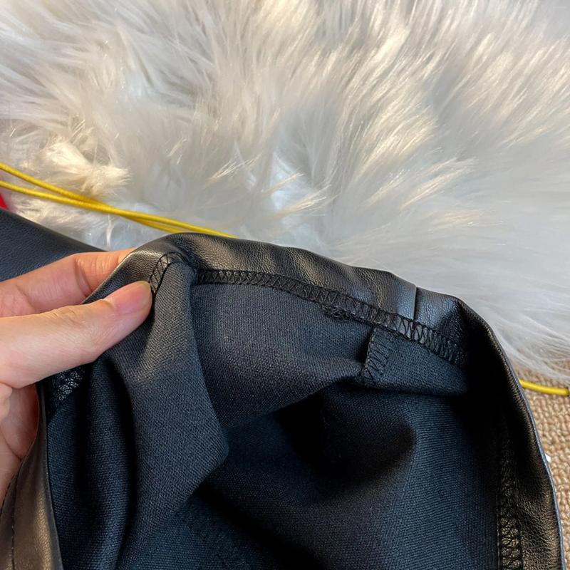 Men's Shorts Pu Leather Black Red Board Yellow Drawstring Beach Holiday Shortpant Men Women Embroidery Patch Letters Short Pants