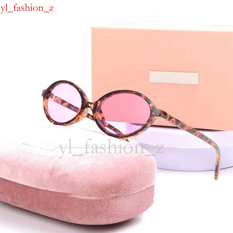 Hot Muis Sunglasses Womens Designer Sunglasses Men Glasses Oval Sun Retro Small Round Miuism Miuism Sunglass New Product Prescription Glasses With Box 2eb