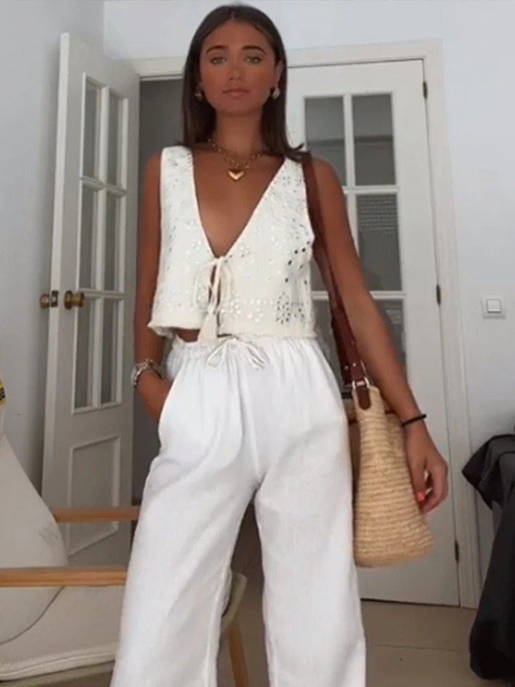 Sequined Cardigan Skirt Suits Women Elegant Shinny Sleeveless Single Button Female Tank Sets Zipped Skirts Summer Chic 250324