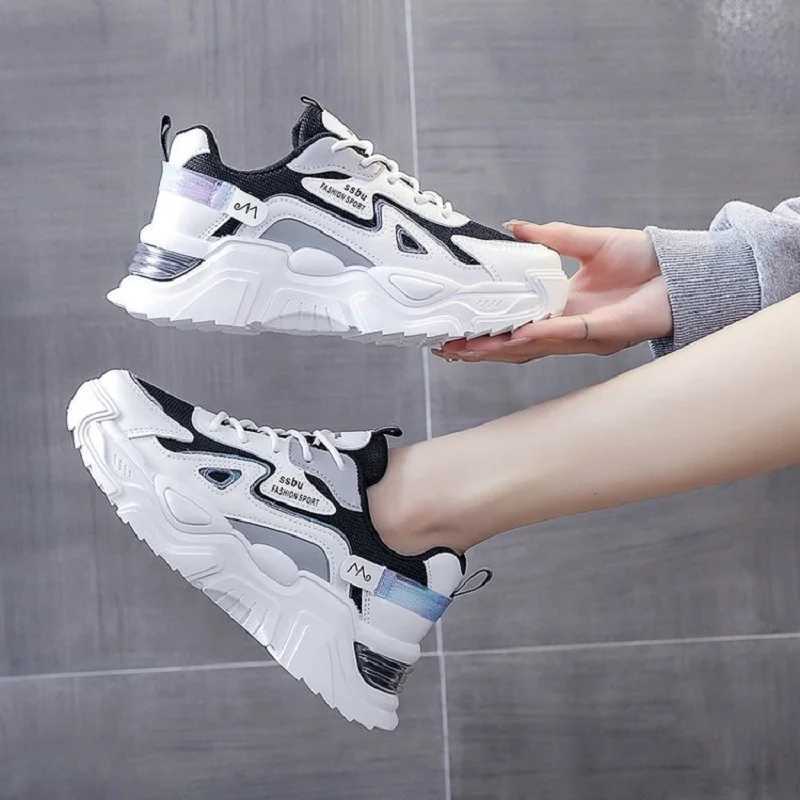 2025 Sports Shoes Womens Platform Flat Shoes Womens Shoes Green Casual Womens Short and Fat Sports ShoesXJ250324