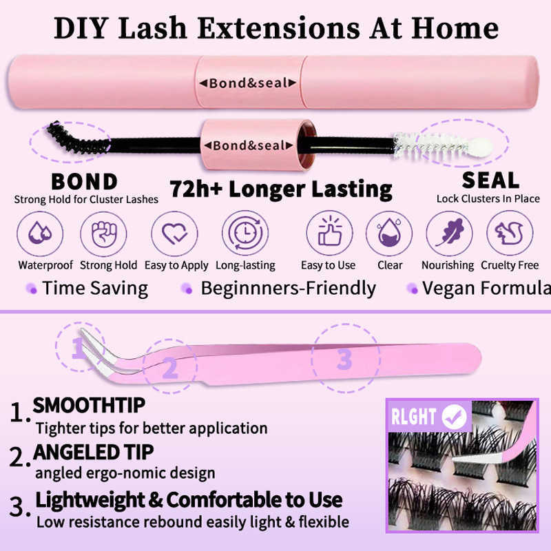 Hot selling B05 Lashes Kit False Eyelash Set False Eyelash Thick Eyelash Large Capacity W250324