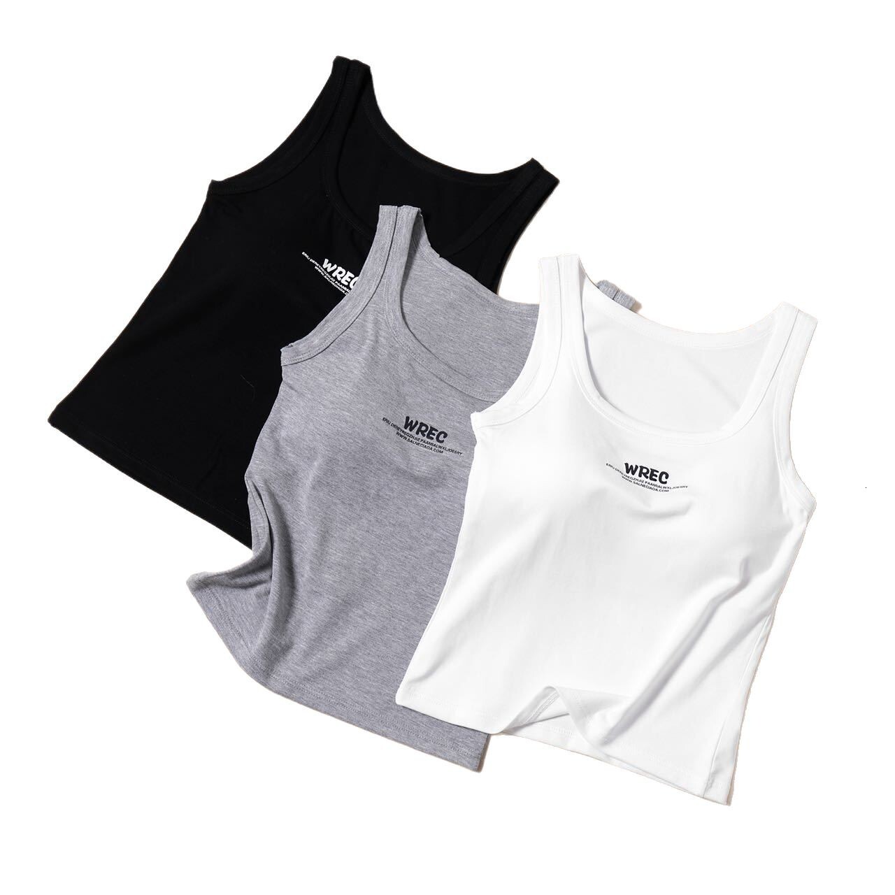 2025 Spring/summer New Tank Top Sexy Designer Fashion Fixed Chest Mat Outdoor Simple And Comfortable Beach Tank Top Skin Friendly And Beautiful Back B