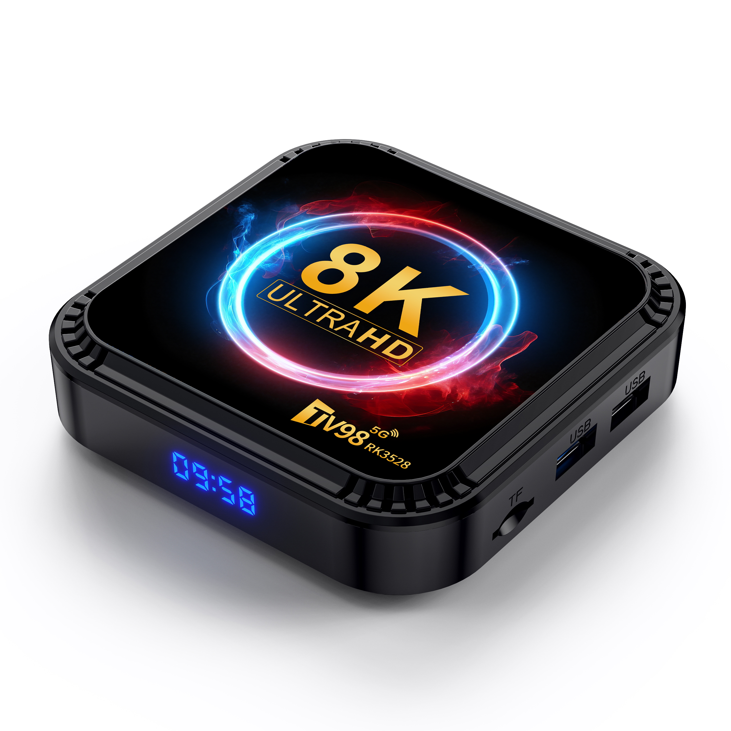 TV98 Set Top Box RK3528 TV box Android 13 Smart 2.4G 5G Dual Wifi BT5.0 Support 8K 4K HDR10+ 4GB 32GB 64GB Media Player voice TVBOX - view 5