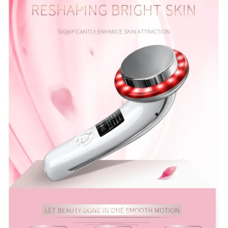 6-in-1 EMS Body Slimmer - LED Skin Care Vibration Massager Rechargeable Portable Fat Burner for Home Gym Beauty 250321