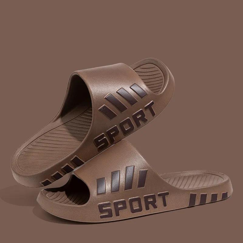 Bottom anti slip cool slippers Designer free Shipping men's straight drag casual two tone home women's drag