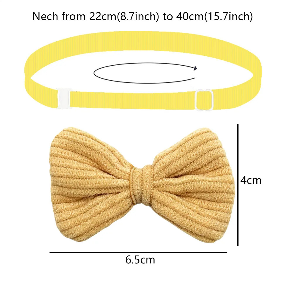 50/100pcs Small Dog Bow Tie For Puppy Dog Bowties Collar Adjustable Girl Dog Bowtie For Cat Dog Collar Pet Supplier 250320