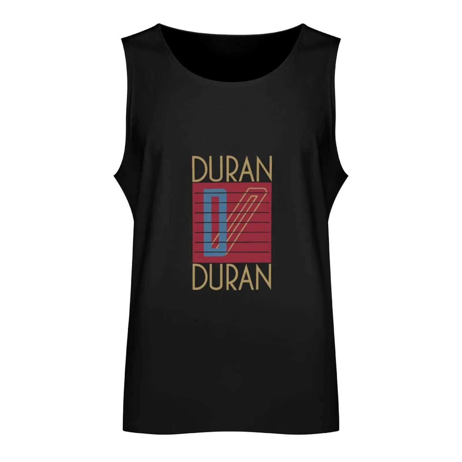 Duran Band Tank Top Cool Things Gym T-shirt Mens Sleeveless Jacket X250324