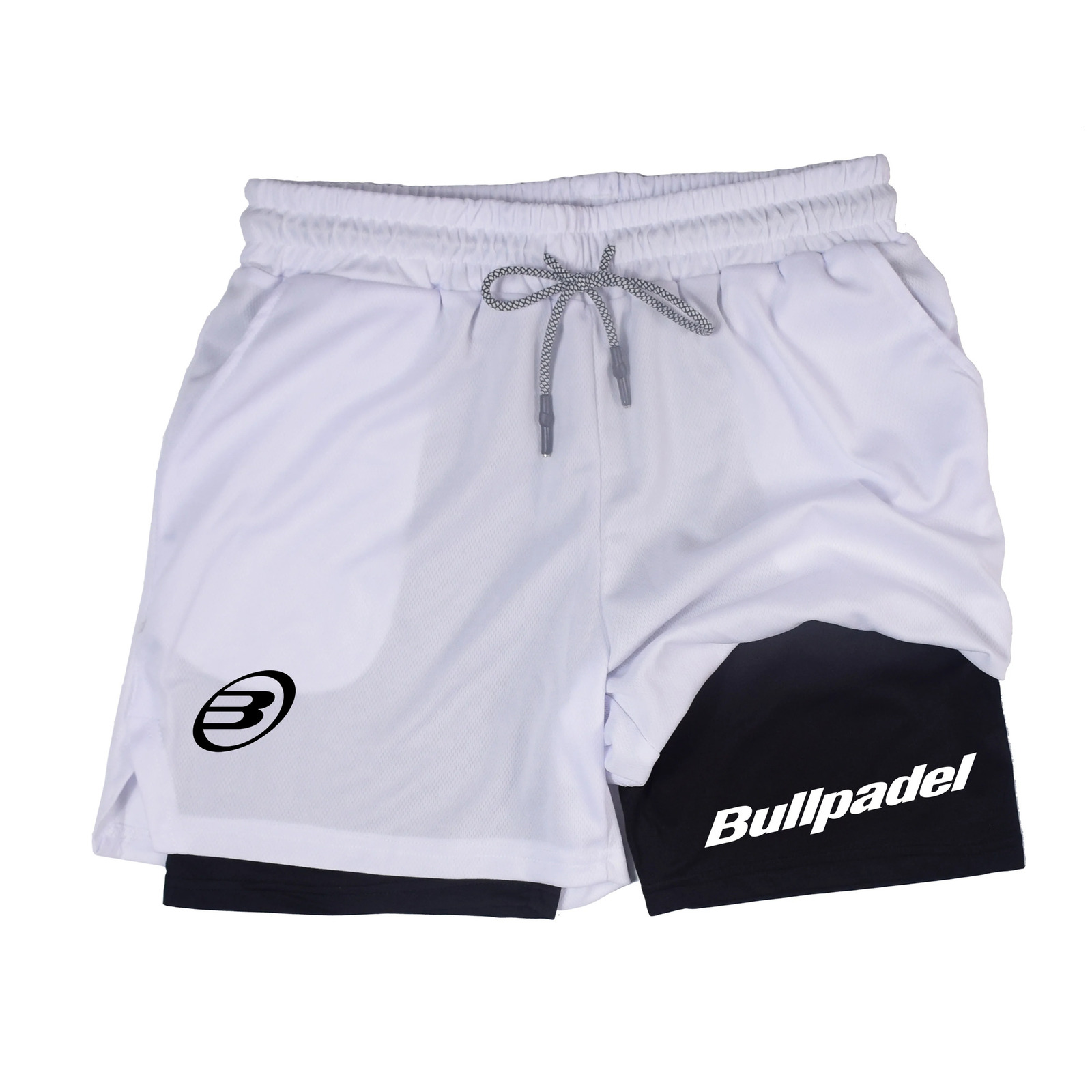 Mens Sport Shorts Summer Male Breathable Tennis Bullpadel Shorts Quick-Drying Badminton Trousers Outdoor Running Sportwear 250321