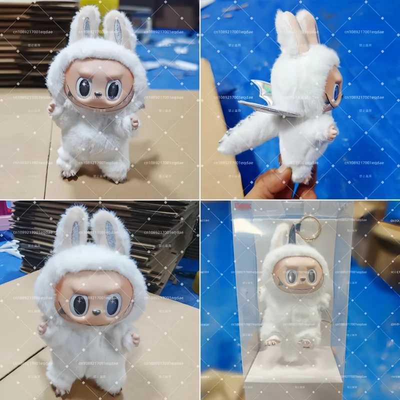 New Arrival In Stock Hot Anime Figure Labubu Have A Seat Series PVC Pendant Doll Model Toy Kawaii Monster Keychain Toy Birthday Gift T250324