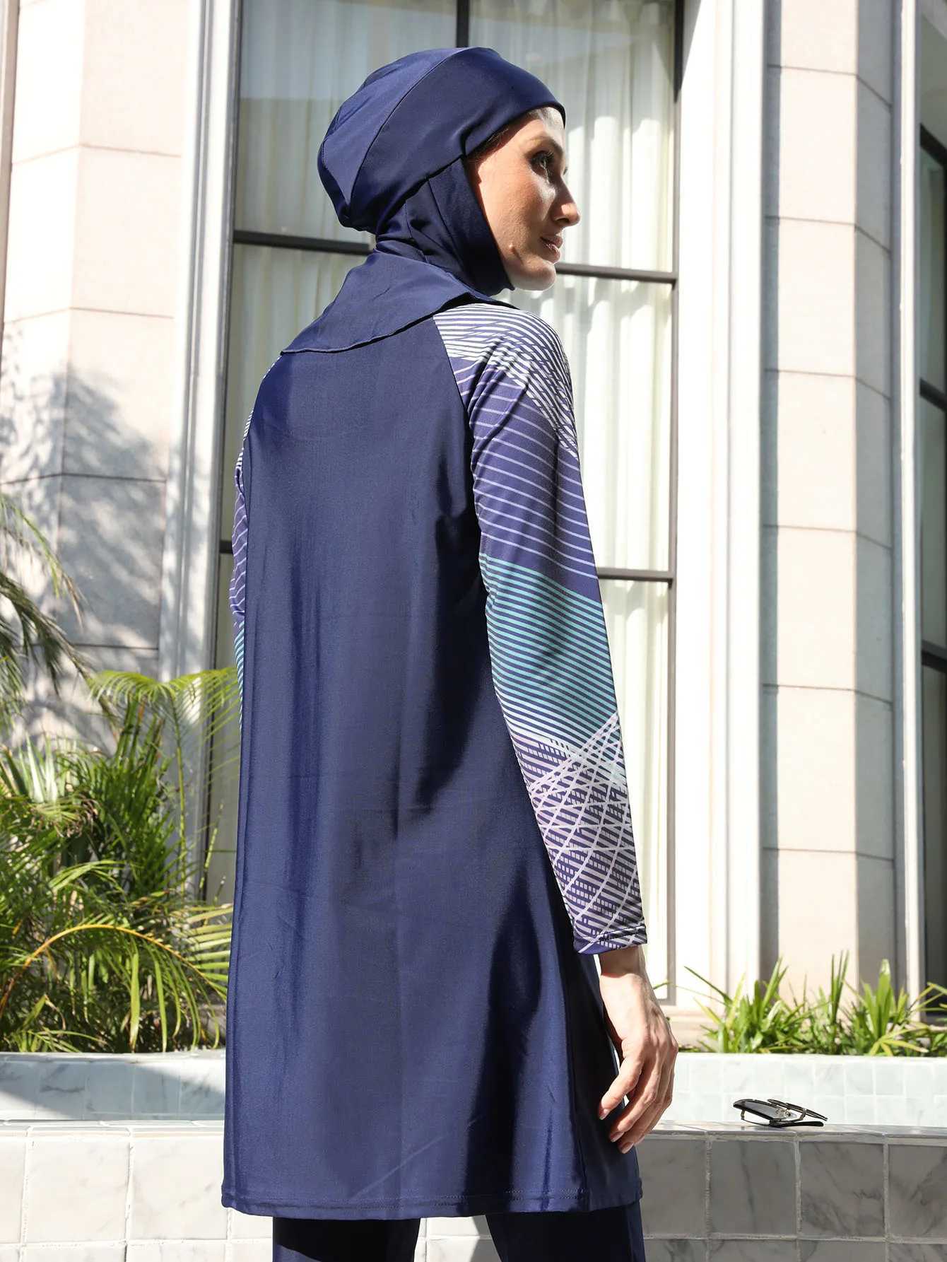 New sports plain Muslim swimming instant turbo black headscarf Islamic headscarf Indian headscarf Fem wrap Turbante Mujer X250324