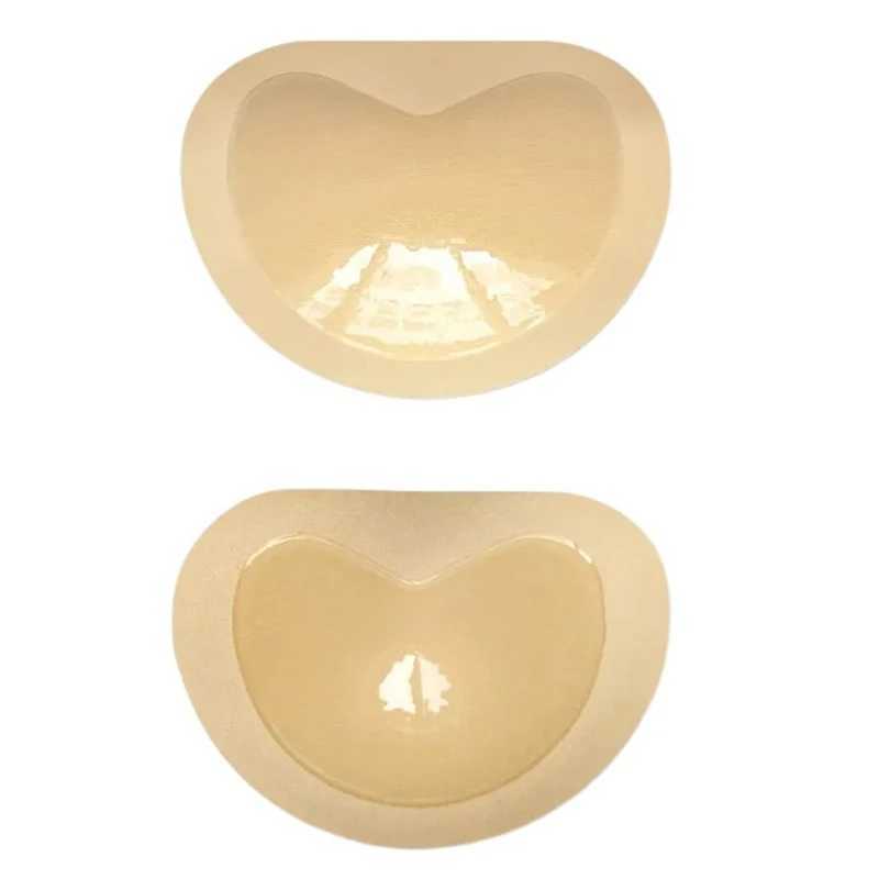 Womens double-sided adhesive bra pad insert breast augmentation lifting bra insert silicone push pad for swimsuit sports saggingXJ250324