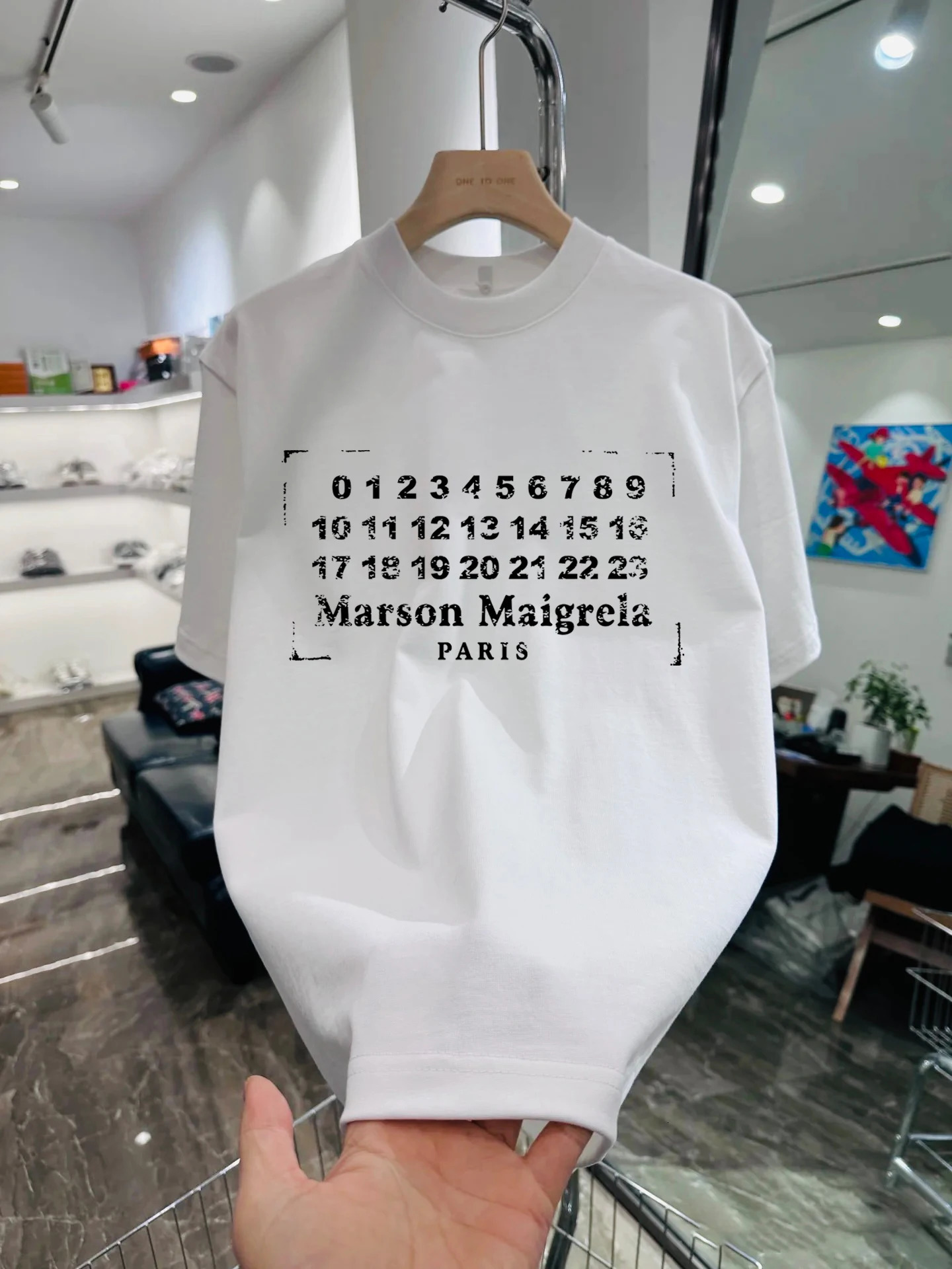 2025 Fashion Casual Tshirt n Letter High Quality Loose Mens and Womens Summer Cotton Plus Size Short Sleeve 250324