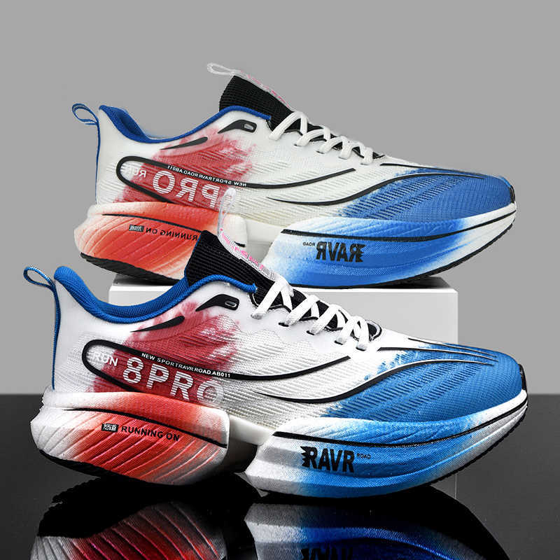 Marathon Air Cushion Men Sports Running Shoes Breathable Lightweight Male Comfortable Athletic Training Sneakers Tennis Shoes Z250227