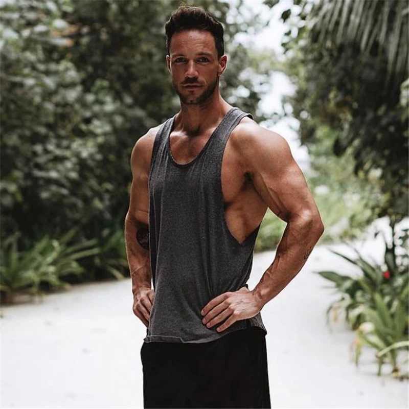 Brand Gym Clothing Mens Fitness and Fitness Stringer Tank Top Tank Top Sweatshirt Underwear Muscle Exercise Set X250324