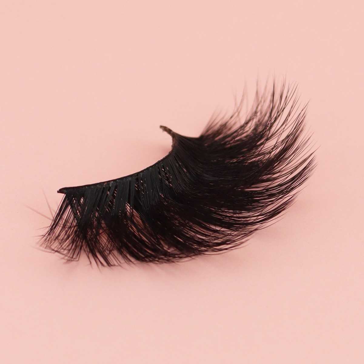 Thick and dense synthetic false eyelashes three-dimensional and long multi-layered curled eyelashes one-piece eyelashes W250324