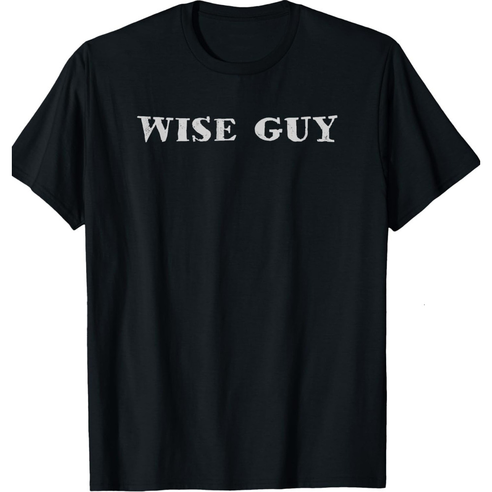 T shirt for Mens Mr Know it All WISE GUY Funny Gear Graphic Tee Casual Tops Clothes Short sleeve