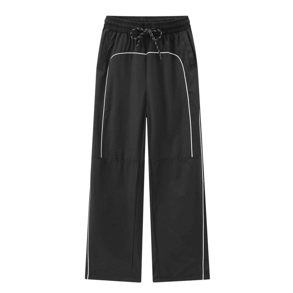 Womens Y2k Jogger Pants - Ultra-Relaxed Fit, Flattering Wide-Leg Silhouette, Adjustable Drawstring Waistband