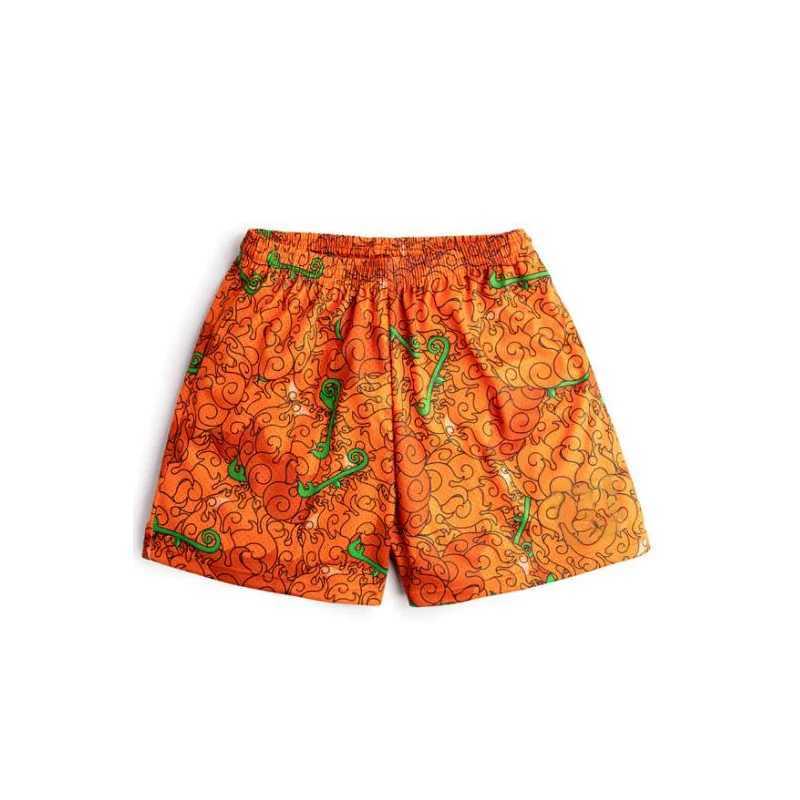 Anime Running Shorts Men Gym Sports Shorts Quick Dry Workout Training Gym Fitness Jogging Short Pants Summer Men ShortsT250324