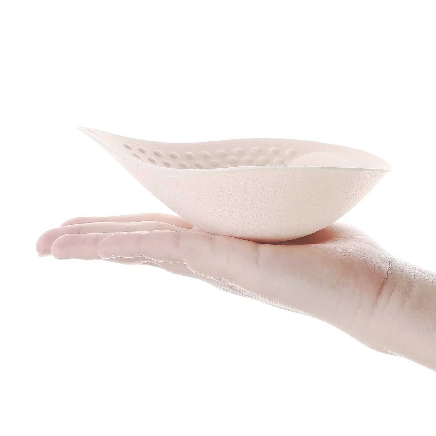 1 pair of latex breast pads breathable bra pads detachable womens sports cup bra pads or swimsuit insertsXJ250324