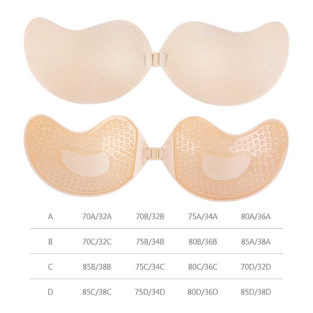 A-D cup reusable Nipple cover sticker patch push up bra adhesive strapless bra wedding bra silicone padXJ250324