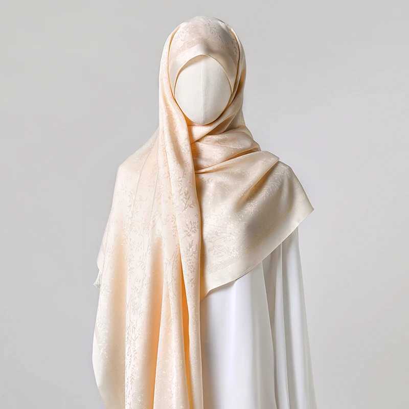 2025 New Malaysia Square Scarf Vine Printing Headscarf Scarf Packaging High Quality Cotton Soft Muslim Square Scarf X250324