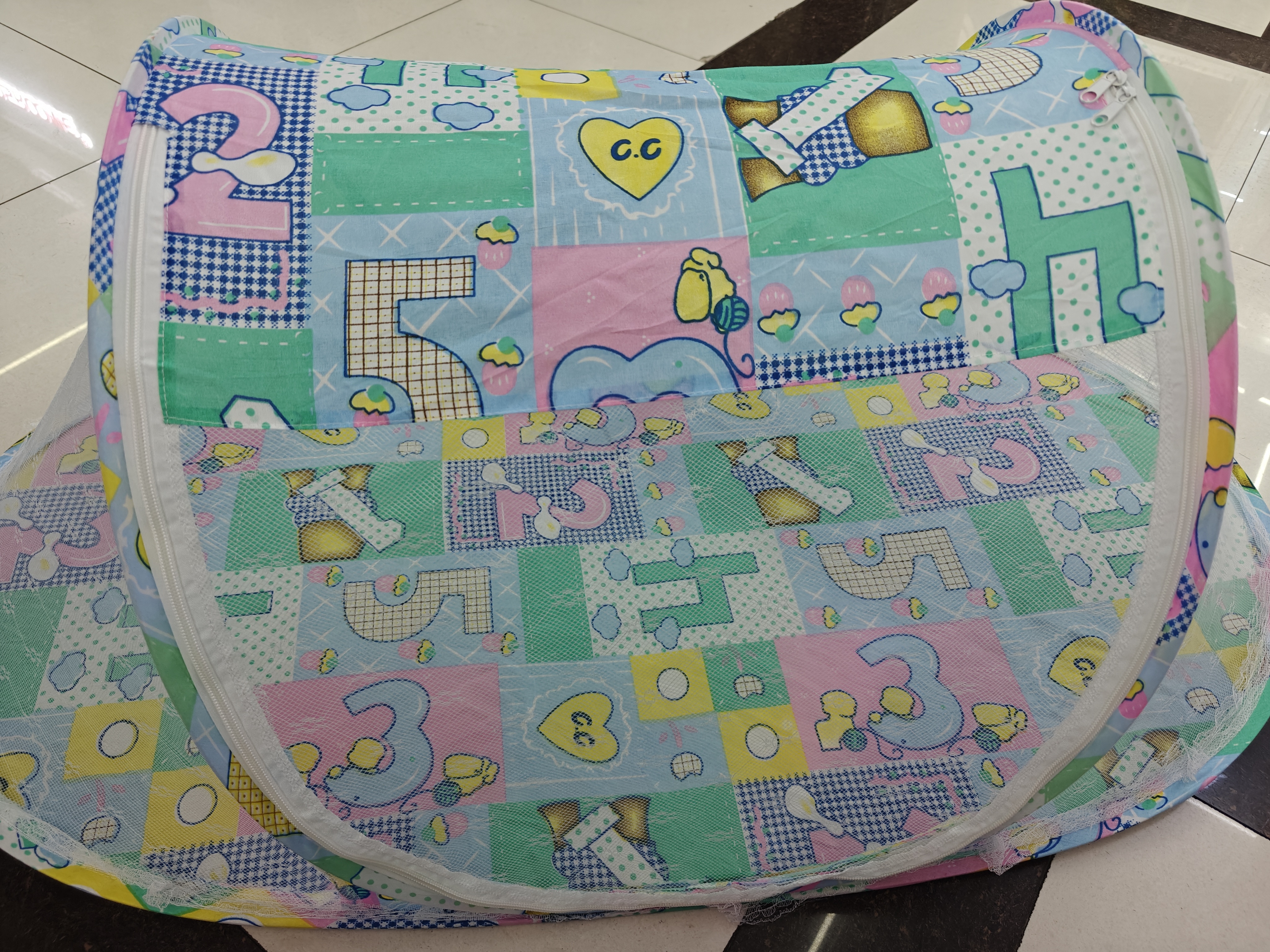 Jiaobao twill mosquito net baby mosquito net