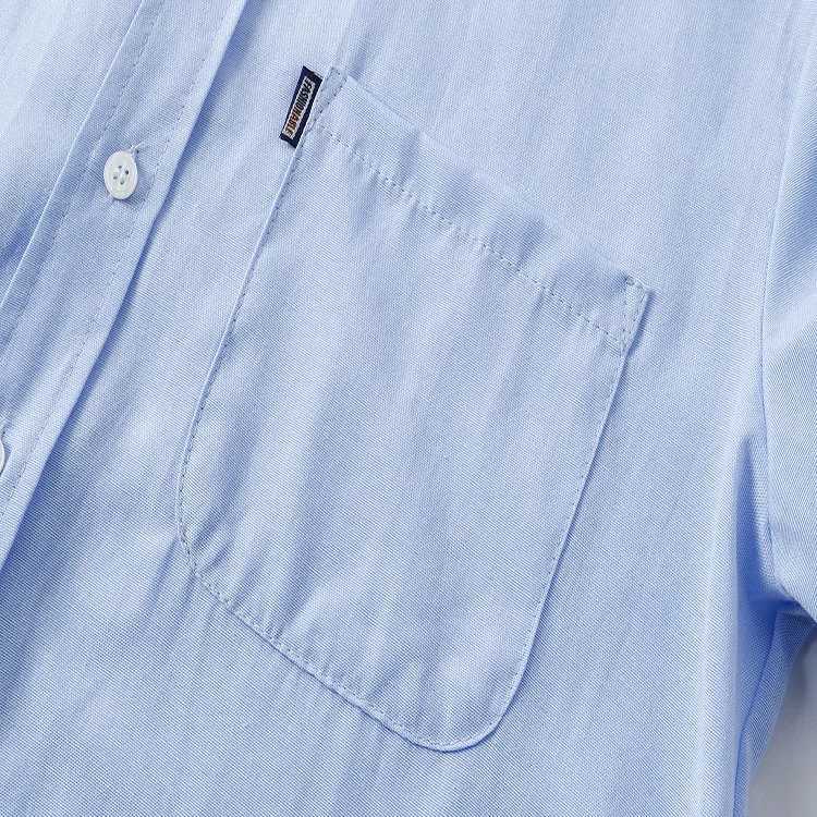 2024 Oxford Quick Dry Ironless Shirt Mens Solid Casual Slim Fit Collar T-shirt Long Sleeve Formal Business Shirt Mens Top X250324