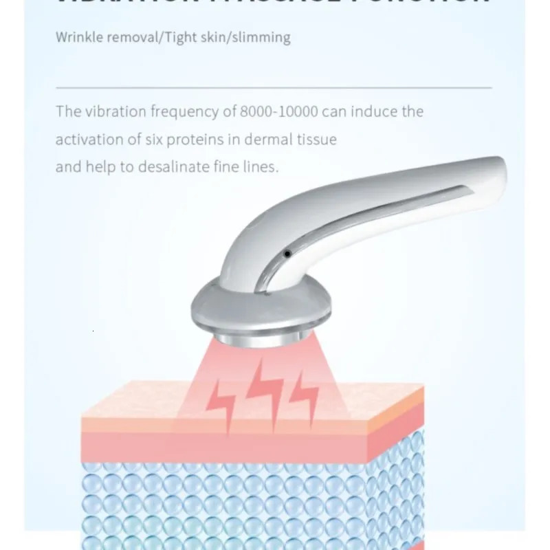 6-in-1 EMS Body Slimmer - LED Skin Care Vibration Massager Rechargeable Portable Fat Burner for Home Gym Beauty 250321