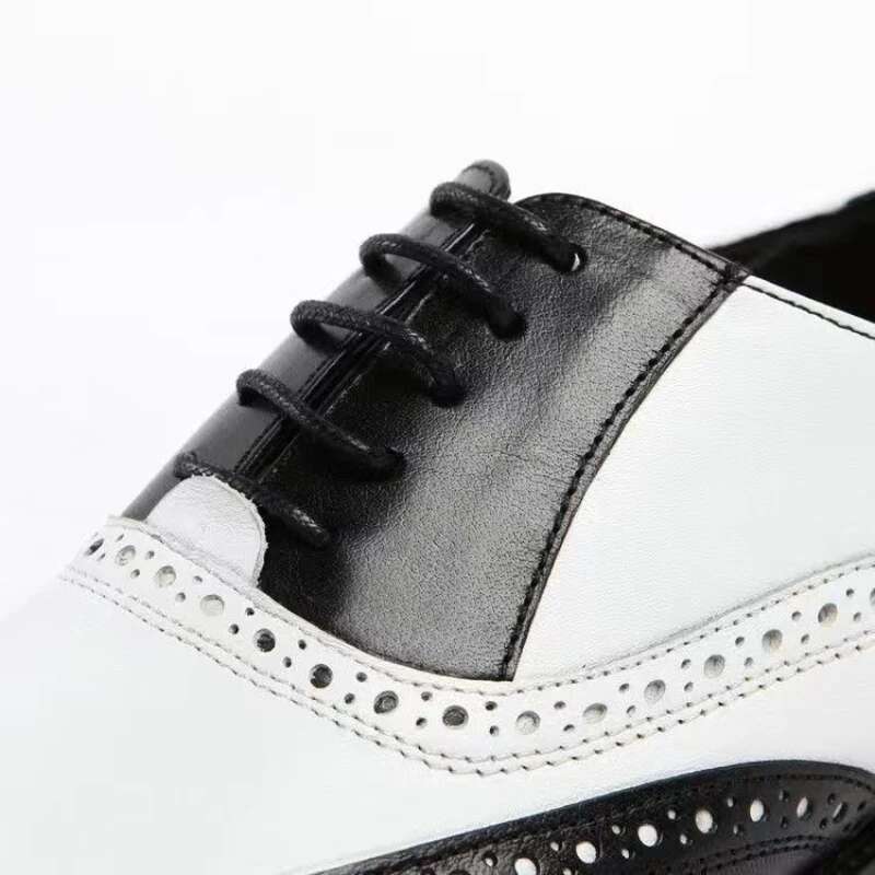 Brand Men's Dress Classic Brogue Leather for Fashion Party Wedding Shoe Business Casual Men Oxford Shoes