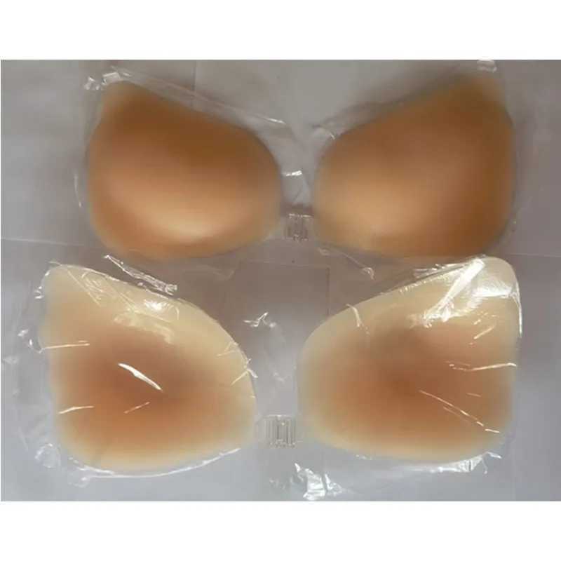 Thick cup massage strapless invisible push up bra self-adhesive silicone BH backless female sexy lingerieXJ250324