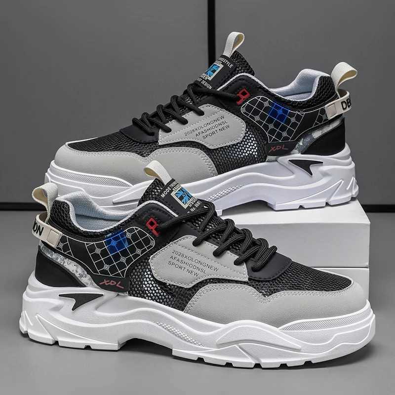 Mens shoes summer breathable soft sole comfortable casual sports running shoes fi clown low top work shoes walking shoesXJ250324