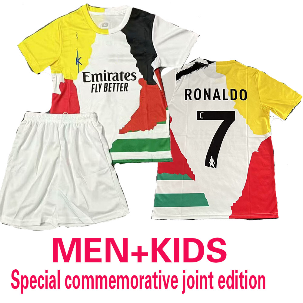 2025 2026 RONALDO 7 Special commemorative joint edition Soccer Jerseys 25 26 Home Away Football Shirt MEN kids kit Camiseta Futbol Shirts uniforms