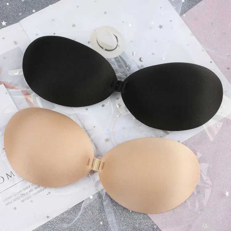Thin and lightweight Nipple cover push breathable silicone invisible bra swimsuit wedding bra sticker sexy backless adhesive braXJ250324