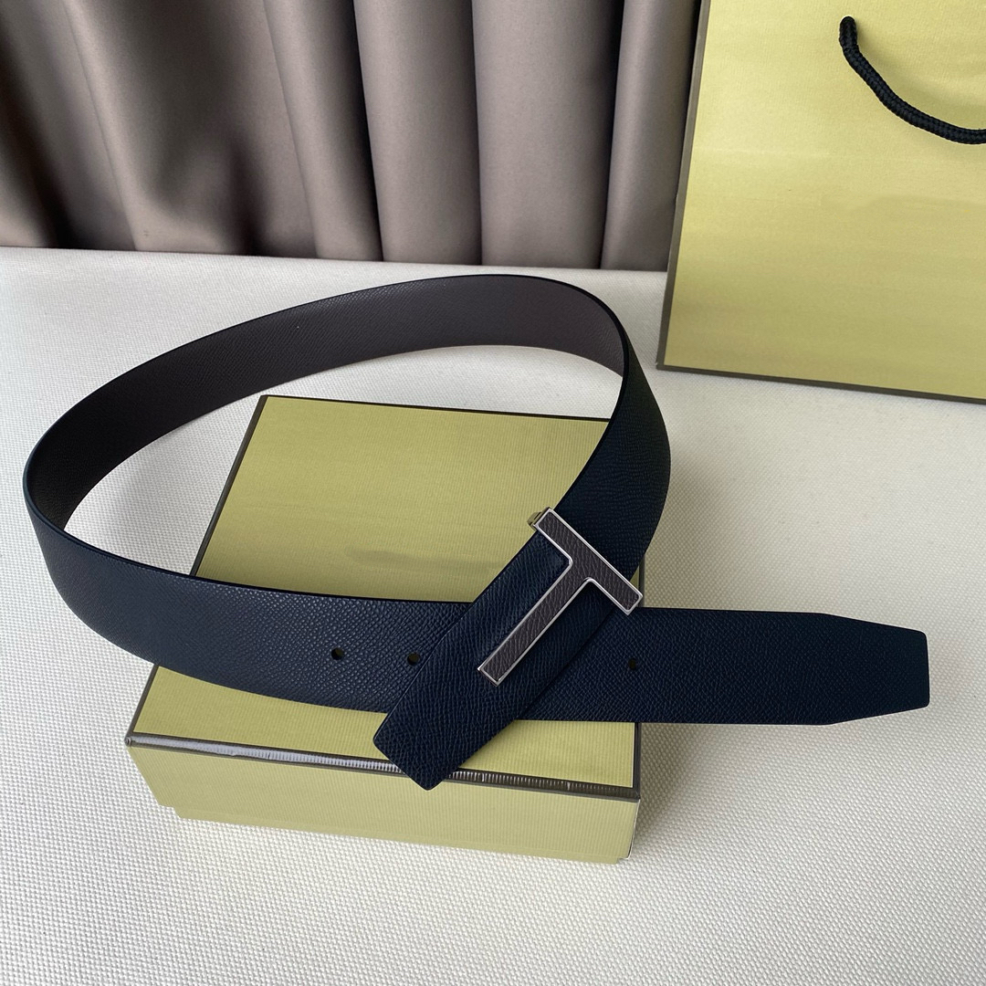 Designer Men Belt Luxury Belt High Quality Leather Belt Reversible Needle Buckle Belt Width 4cm Men Belt Black Brown Blue Belt Decorate Suit Jeans With Box