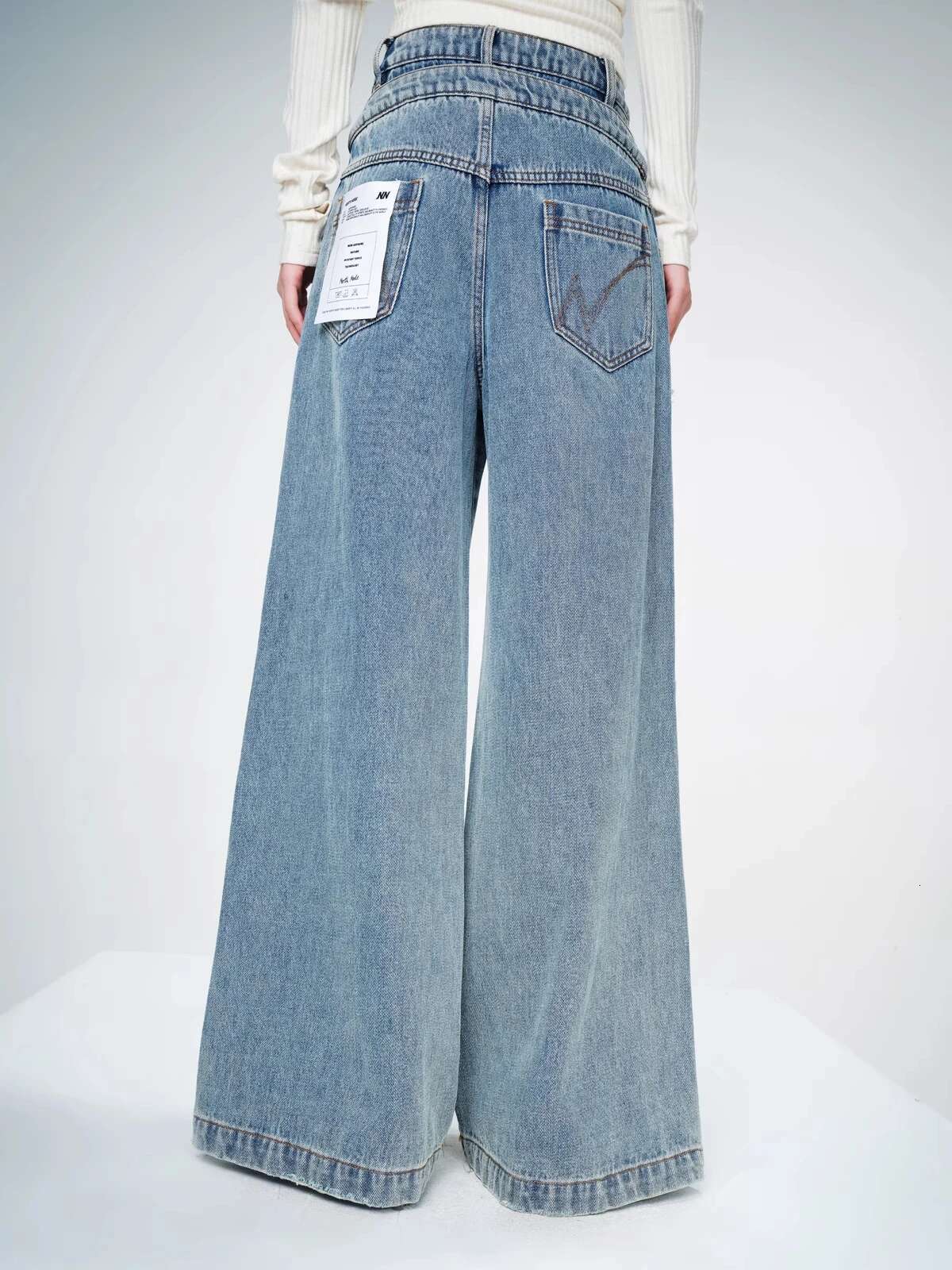Women's Jeans Haruku Y2k Japanese 2000S Style 90S Aesthetic Baggy Denim Trousers Punk Jean Pants Vintage Trashy Clothes 2025