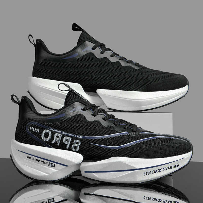 Marathon Air Cushion Men Sports Running Shoes Breathable Lightweight Male Comfortable Athletic Training Sneakers Tennis Shoes Z250227