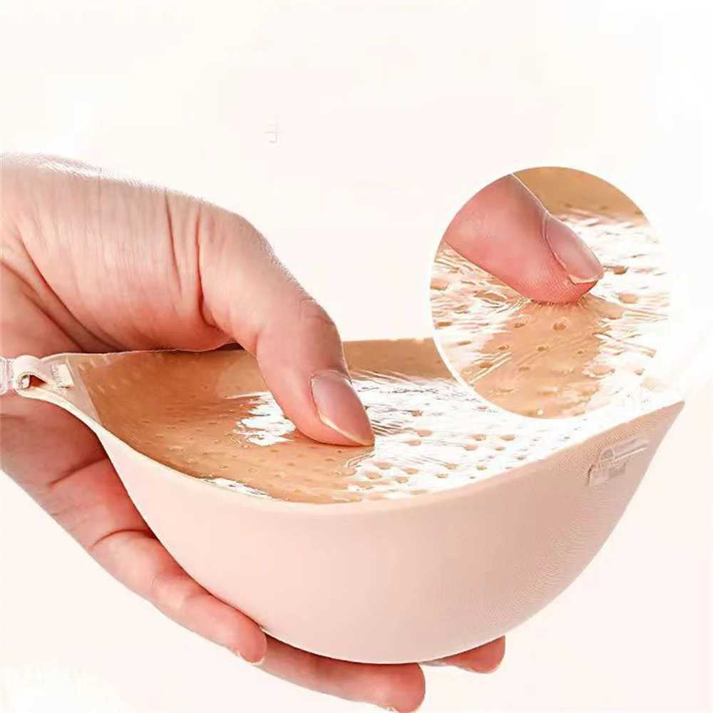 5CM/6CM thick chest sticker invisible silicone bra womens silicone push up silicone bra waterproof Nipple tape stickerXJ250324