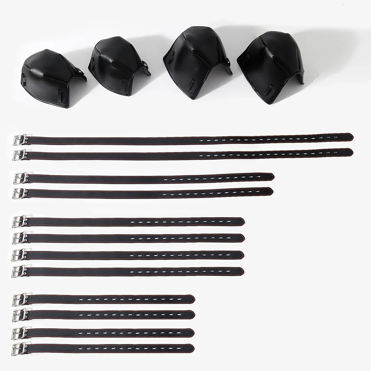 Kneel Down Sm Prop Set Dog Slave Alternative Men and Women with Sex Belt Binding Restraint Rack Bondage Sex Toys Kits 250324