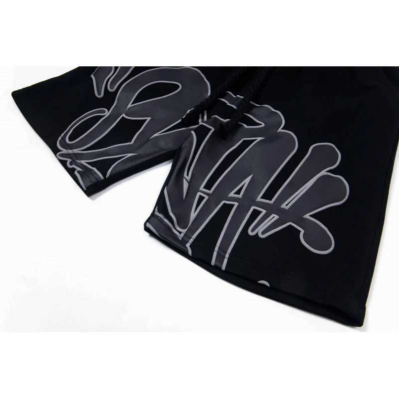 Men's Shorts Summer SYAN Co Branded Mens Printed Shorts Mouth Mens Printed Shorts Cotton Shorts Top Cool Hip Hop Shorts Trend z250325