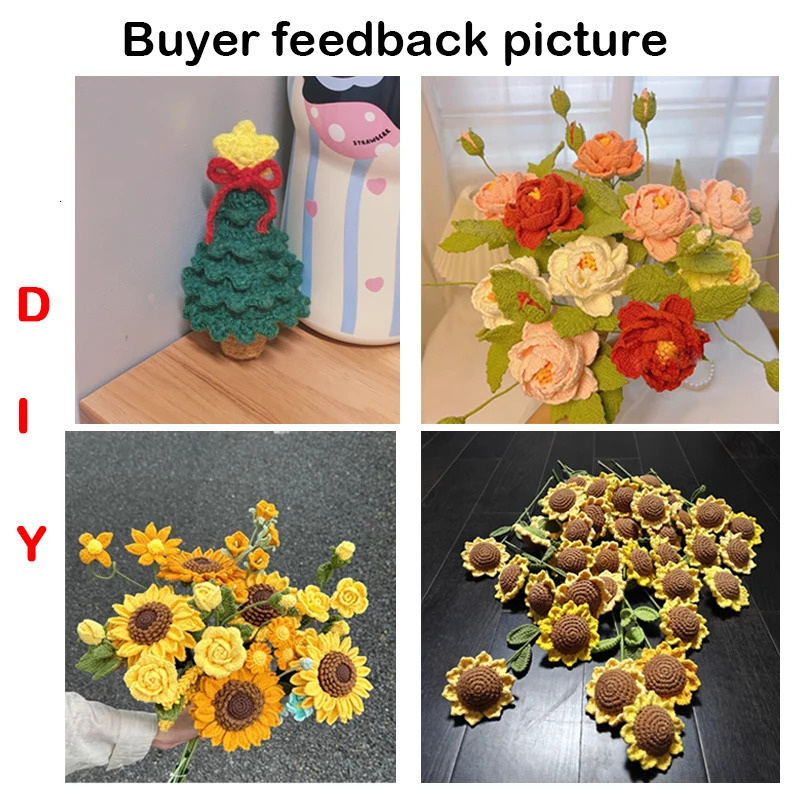 59Pcs/set DIY beginner crochet hook kit crochet hook set with storage bag material package portable sewing knitting and storage tools 250324