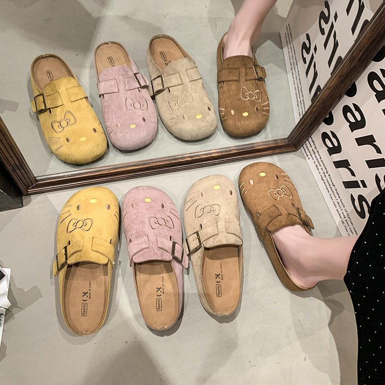 2025 hot new free shipping designer slippers for womens flat sandals brown pink yellow khaki Summer new beach slippers